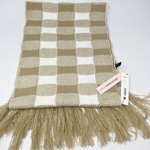 Aqua  Bloomingdale’s Fringe Scarf